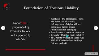 Tortious Liability