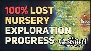 Lost Nursery 100% Exploration Genshin Impact