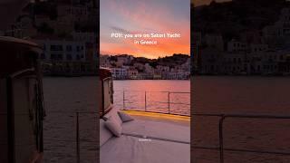 Sailing with Satori Yacht in Greece #travel #luxurytraveller #luxuryholiday #yachtlife #travelshorts