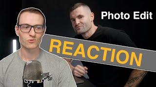 REACTING to Sean De Wispelaere editing my Photo!