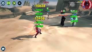 Savage Opress (omicron) is melting everything in front/ SWGOH