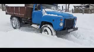 Колёса Газ 66 на Газ 53 после года эксплуатации?! Отзыв. Gaz 53. truck from the USSR.