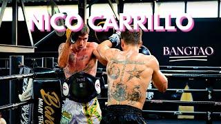 NICO CARRILLO FIGHT CAMP | Hard Padwork with JP Gallacher | Bangtao Muay Thai Fighters Class Phuket