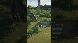 velociraptor and Indominus have a convo #jurrasicworldevolution2 #jurrasicworldthegame