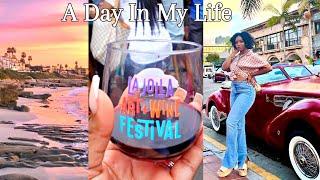 DAY IN MY LIFE VLOG | La Jolla Art & Wine Fest + Girls Date | Chavi Allie