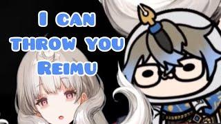 I can throw you Reimu [Nijisanji EN: Ike Eveland] #ikestreamland #sliceofike #reimulive