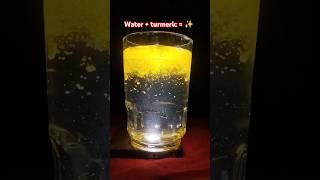 Trend follow Magic of turmeric powder #trending  #magic  #shorts #ytshorts #turmeric #viral #trend
