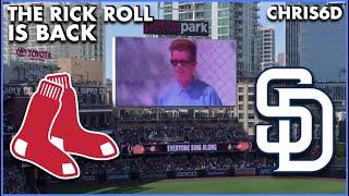 Red Sox get Rick Roll'd by Padres [Full Clip] [HD]