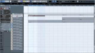 Построение ударных партий в Cubase