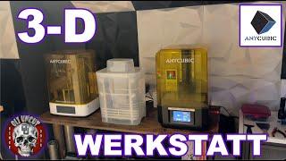 MEINE 3-D PRINTING HOBBY-WERKSTATT