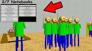 CHEAT MENU MOD - Baldis Basics in Education and Learning (HACK GAMEPLAY)