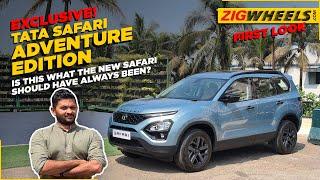 2021 Tata Safari Adventure Edition First Look I What’s Different?