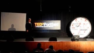 Clifford Feltner (Amin Abdalla) at TEDxPortSaid