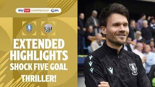 FIVE GOAL THRILLER SHOCK! | Sheffield Wednesday v West Brom extended highlights