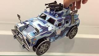 DIY Miniature Warrior Assault Vehicle ~ 3D Super Puzzle