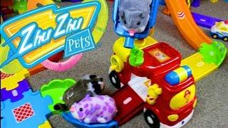 Smart Wheels City: Zhu Zhu Pets 2017! Vtech Go! Go! Smart Wheel Playsets & Zhu Zhu Hamsters