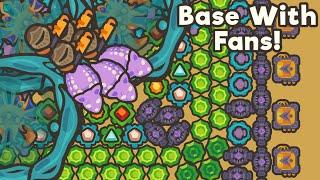 Taming.io I Made This OP Base With Fans!