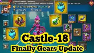 550M Might Castle-18! Check Out the Latest Gear Update || Lords Mobile!