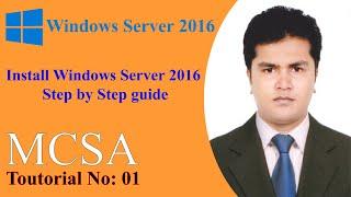 How to install Windows Server 2016 Step by Step guide