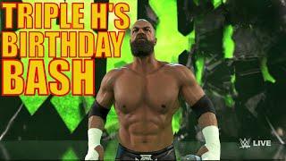 WWE 2K24 My Faction // Triple H's Birthday Bash // Live Event