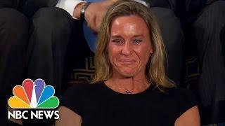 President Trump Honors Widow Of Fallen Navy SEAL William 'Ryan' Owens | NBC News