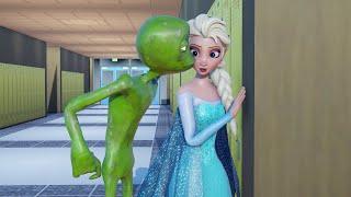 Dame tu Cosita kiss Frozen Elsa