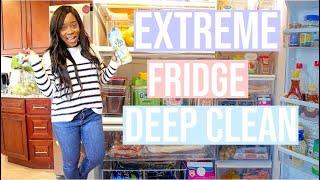 FRIDGE ORGANIZATION! HOW TO DEEP CLEAN, DECLUTTER, & ORGANIZE YOUR FRIDGE | NIA NICOLE