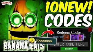 NEW!!CODES BANANA EATS ROBLOX CODES OCTOBER 2024 - BANANA EATS CODES