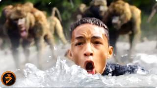 Baboon Attack Scene | AFTER EARTH | Jaden Smith, Will Smith