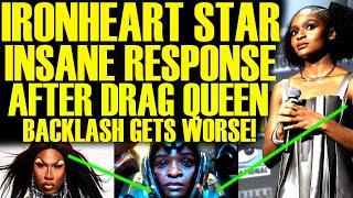 IRONHEART Actress SAYS WORST THING After Drag Queen BACKLASH Goes Viral Against Marvel & Disney!