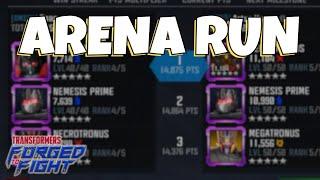 ARENA RUN | Transformers Forged to Fight