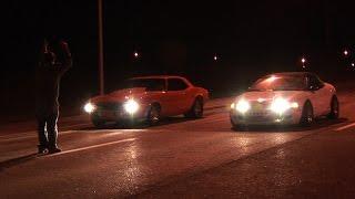 Controversial Street Race - Turbo LS 67 Camaro vs AWD Turbo Talon