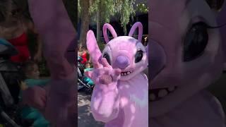 Angel & Stitch #disneyland #shorts