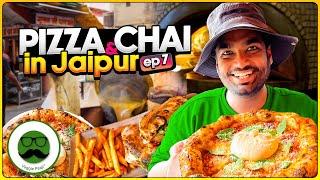 Ultimate Jaipur Food Tour EP 7 | Gulab Ji Chai , Napoli Pizza & More | Veggie Paaji