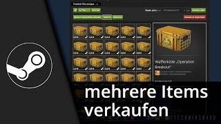 Steam Inventory Helper | In Steam mehrere Items verkaufen (gleichzeitig)  Tutorial