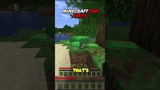 Minecraft Fun Facts #minecraft #shortsfeed #shorts #gaming #subscribe