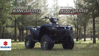 KINGQUAD 750/500 AXi 4x4 | OFFICIAL PROMOTION VIDEO | Suzuki