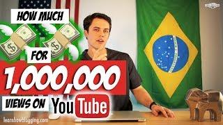 How Much Does YouTube Pay For 1 Million Views!?