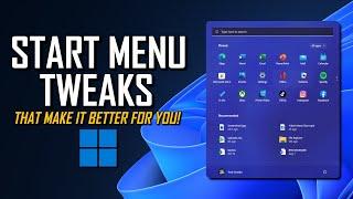 Windows 11 Start Menu Tweaks That Make It Better!