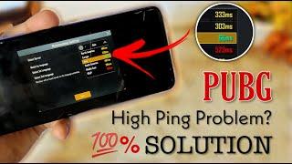 How to Fix PUBG Mobile High Ping Problem 2020 | Fix Lag in Pubg Mobile | TechTalk