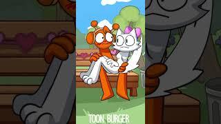 Wenda x Grey , Wenda x Oren  Fall in Love #sprunki #animation #trendingshorts