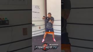 Regis Prograis FIRST LOOK training for Devin Haney; fires QUICK combos!