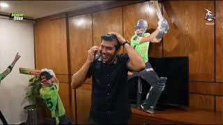 HBL PSL 10 Champions’ Dressing Room | Lahore Qalandars crazy celebrations