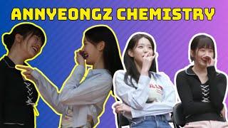 IVE an yujin and jang wonyoung sharing the same braincell