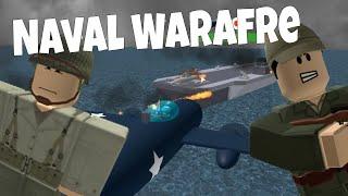 Битва за Тихий океан в Naval Warfare(роблокс)