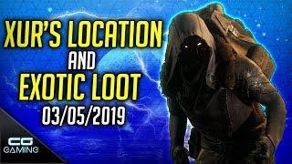 Destiny 2 | XUR LOCATION & EXOTIC LOOT | 3rd May 2019 | Where is Xur? 3 May 2019