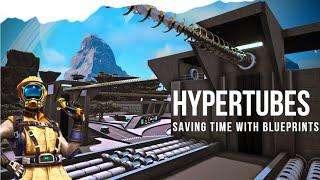 Installing A Hypertube Network In My Whole City | Saving A HUGE Amount Time With Blueprints!