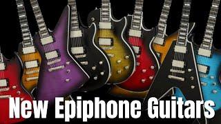 New Epiphone Guitars for 2021