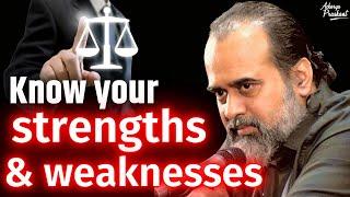 Use this method to know your strengths and weaknesses || Acharya Prashant, at BITS Goa (2023)