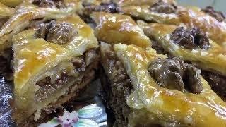 Пахлава из слоёного теста | Փախլավա | Baklava